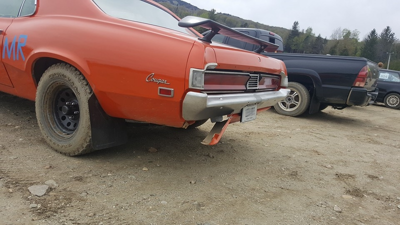 Borked rear valence.